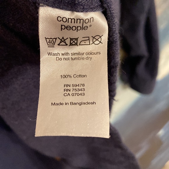 🔥EC🔥UK Brand Common People 100% Cotton Button Down Collared Shirt. - Picture 6 of 8